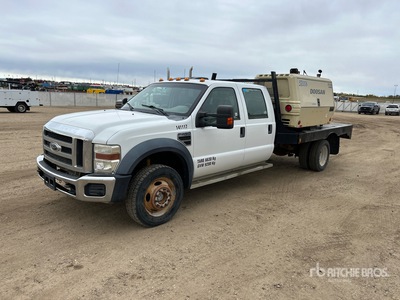 2009 Ford F-450 4x4 Crew Cab Sandblasting Truck