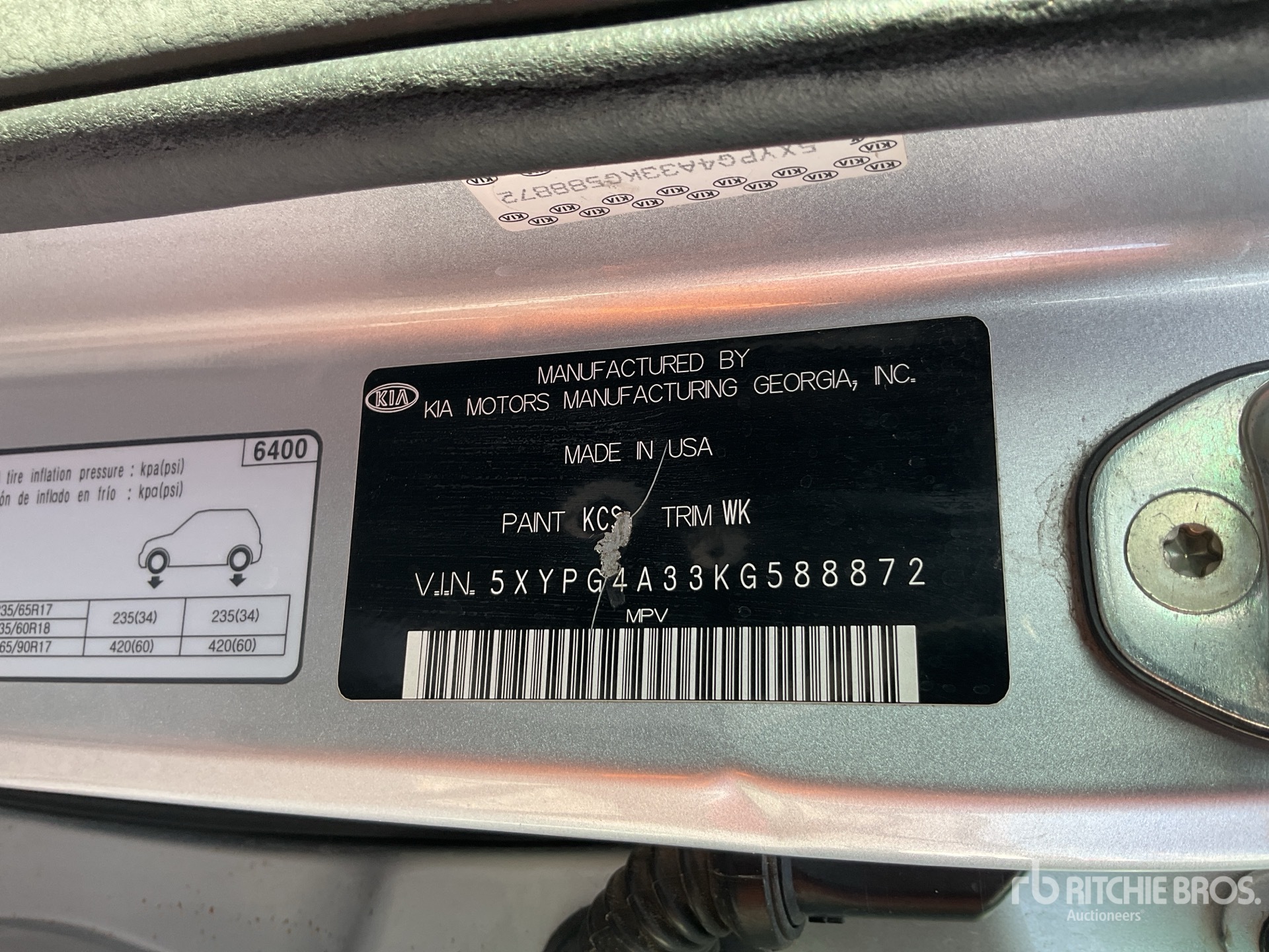 2019 Kia Sorento LX Camioneta / Vehiculo todoterreno
