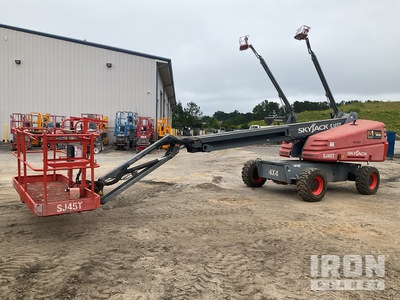 2018 Skyjack SJ45T 4WD Diesel Telescopic Boom Lift