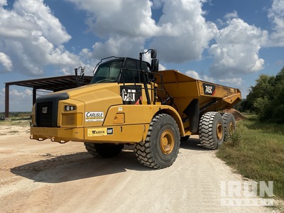 2015 Cat 745C を見 Articulated Dump Truck