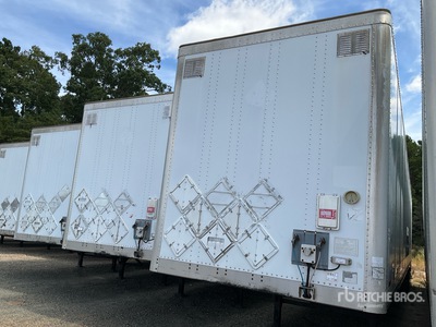 2010 Wabash 53 ft T/A Semi-remorque fourgon