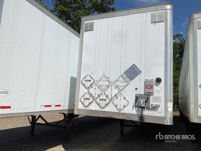 2010 Wabash 53 ft T/A Semi-remorque fourgon