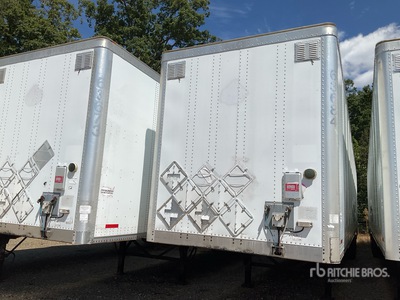 2010 Wabash 53 ft T/A Semi-remorque fourgon