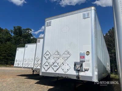 2010 Wabash 53 ft x 102 in T/A Semi-remorque fourgon