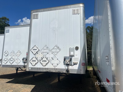 2010 Wabash 53 ft x 102 in T/A Semi-remorque fourgon