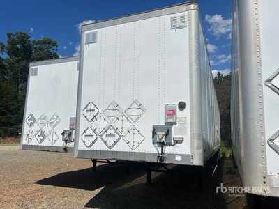 2010 Wabash 53 ft x 102 in T/A Semi-remorque fourgon