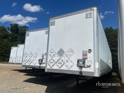 2010 Wabash 53 ft x 102 in T/A Semi-remorque fourgon