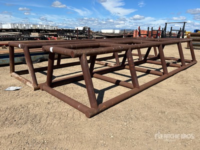Quantity of (2) 5 ft X 3 ft X 20 ft Steel Soporte de tuberias
