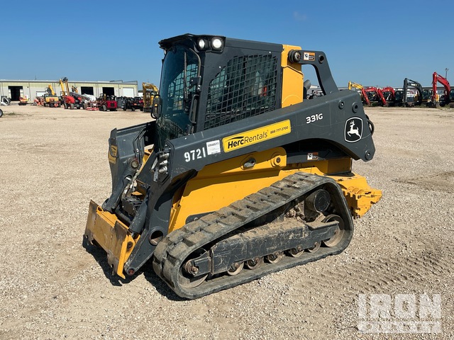 MINI CARGADOR SOBRE ORUGAS 2021 JOHN DEERE 331G