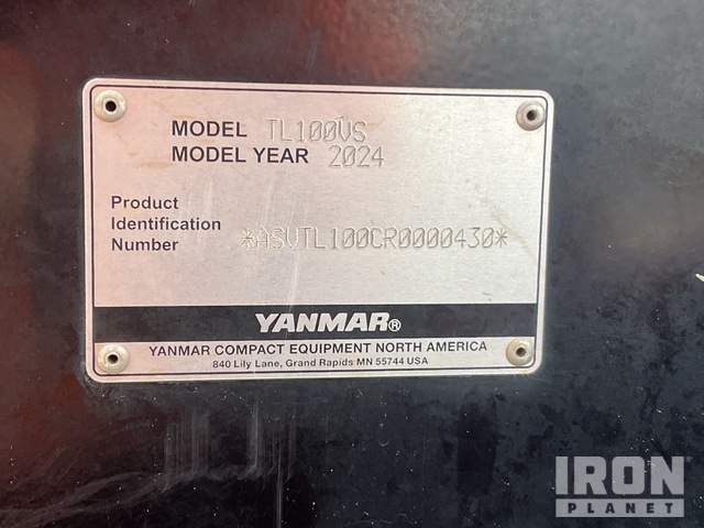 MINI CARGADOR SOBRE ORUGAS 2024 YANMAR TL100VS