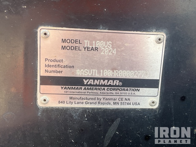 MINI CARGADOR SOBRE ORUGAS 2024 YANMAR TL100VS