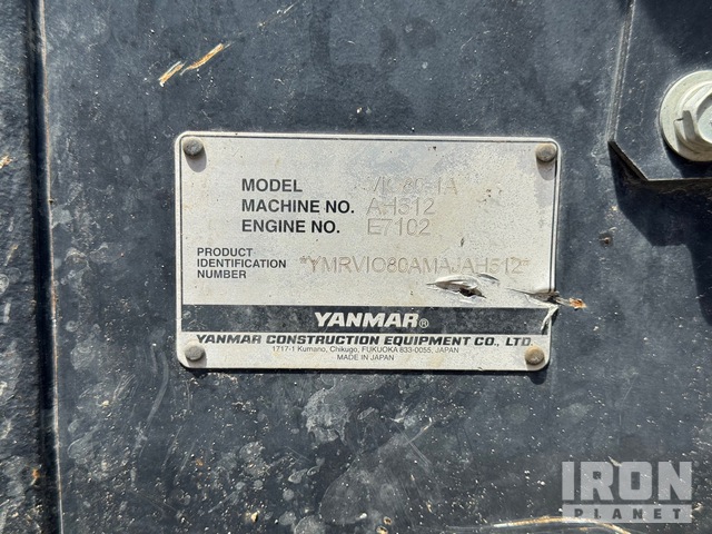 EXCAVADORA 2021 YANMAR VIO801A