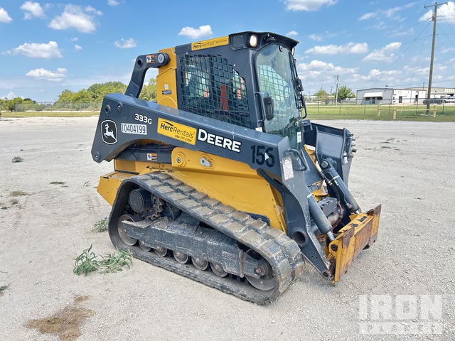 MINI CARGADOR SOBRE ORUGAS 2023 JOHN DEERE 333G