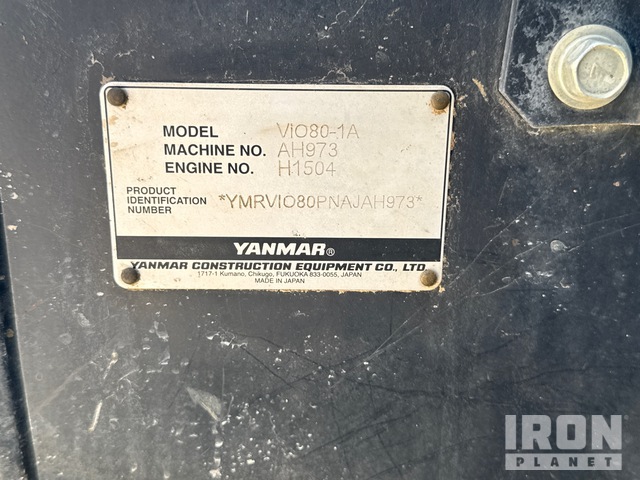 EXCAVADORA 2022 YANMAR VIO801A