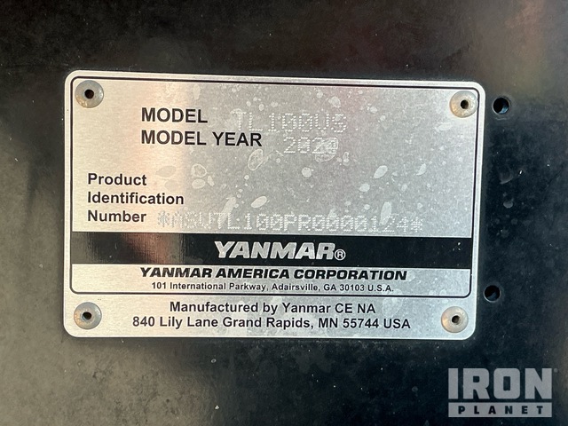 MINI CARGADOR SOBRE ORUGAS 2024 YANMAR TL100VS
