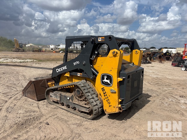 MINI CARGADOR SOBRE ORUGAS 2021 JOHN DEERE 317G