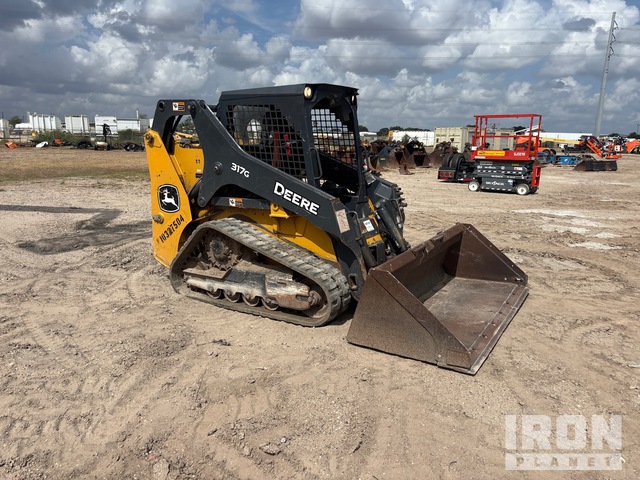 MINI CARGADOR SOBRE ORUGAS 2021 JOHN DEERE 317G