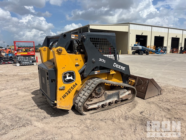 MINI CARGADOR SOBRE ORUGAS 2021 JOHN DEERE 317G