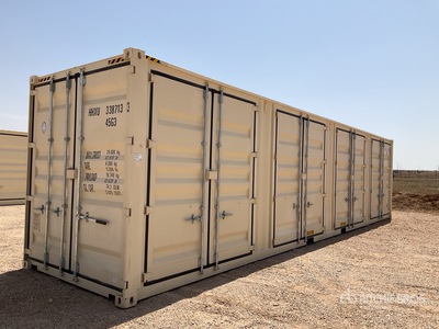 40 ft High Cube Open-Sided Contenedor de almacenamiento (Unused)
