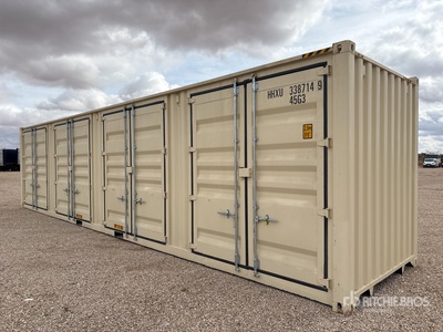 40 ft High Cube Open-Sided حاويات تخزين