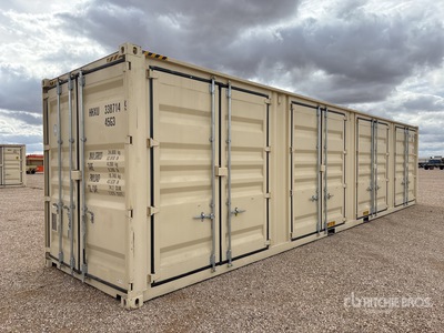 40 ft High Cube Open-Sided コンテナ機械