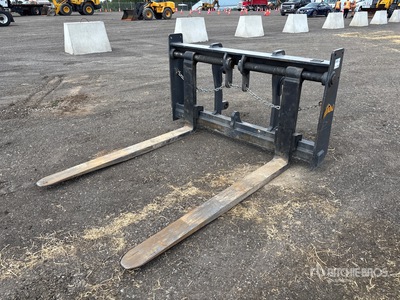 AMI JRB 416 72 in Q/C Wheel Loader Forks - Fits Komatsu WA270