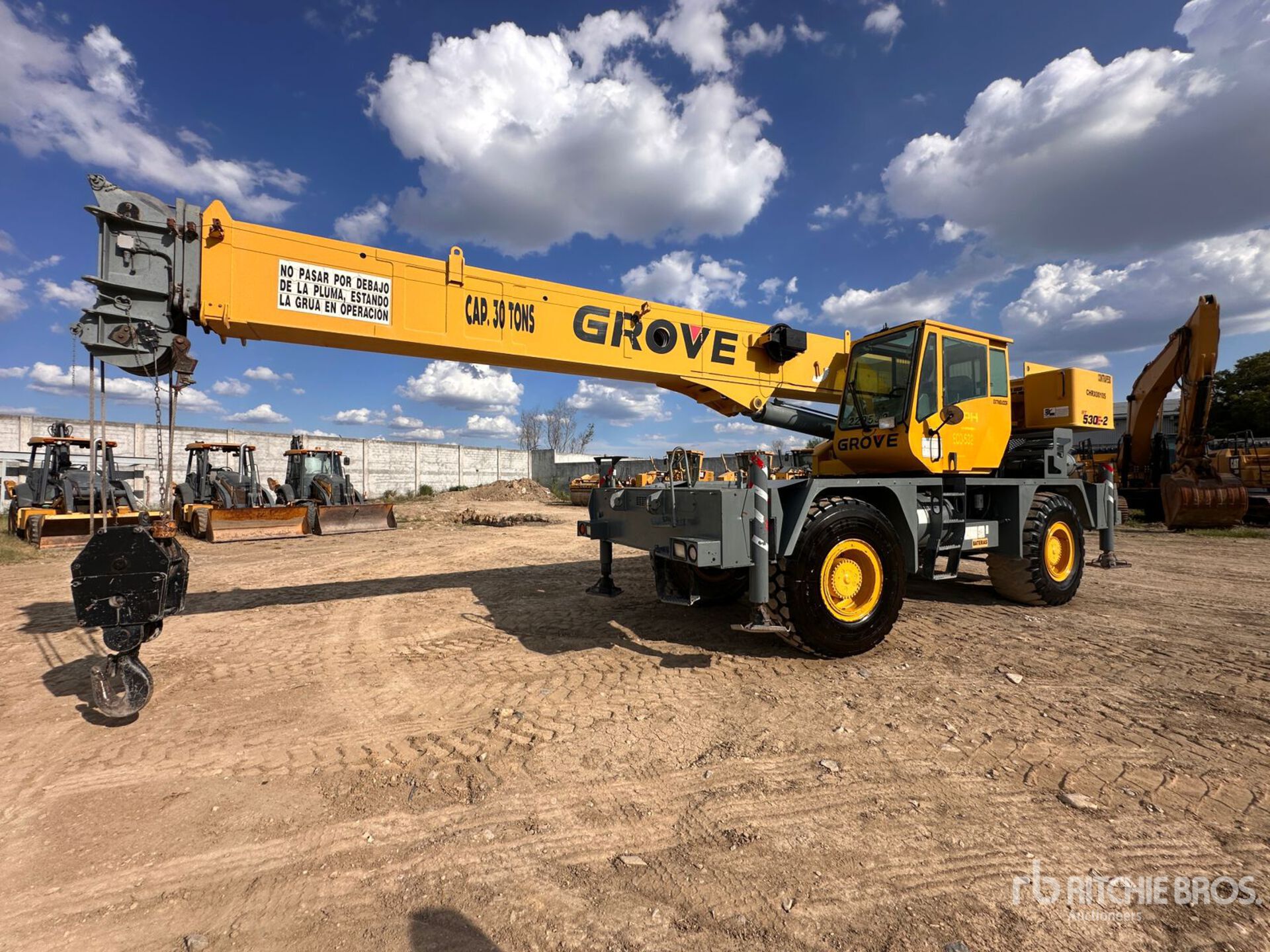 2008 Grove RT530E-2 30 ton Grua Todo Terreno / Rough Terrain Crane