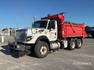 2011 International 7600 SBA 6x4 T/A Camión dumper