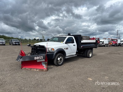 2017 Ram 5500 4x4 Snow Plow Truck