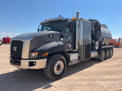 2015 Premier CV-200 on 2016 Cat CT660 8x6 Autocarro aspiratore