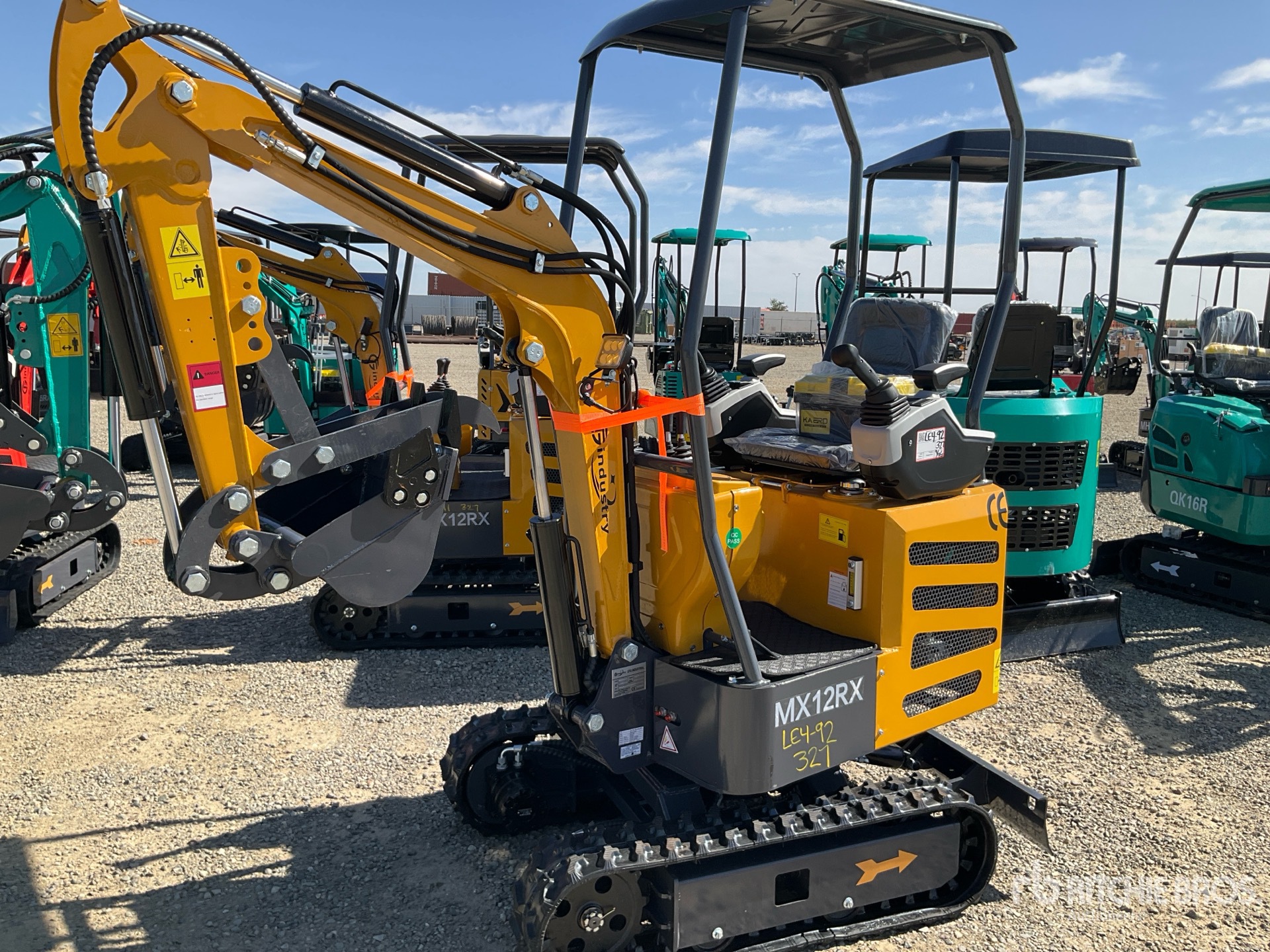 2025 CFG MX12RX Mini Excavator (Unused)