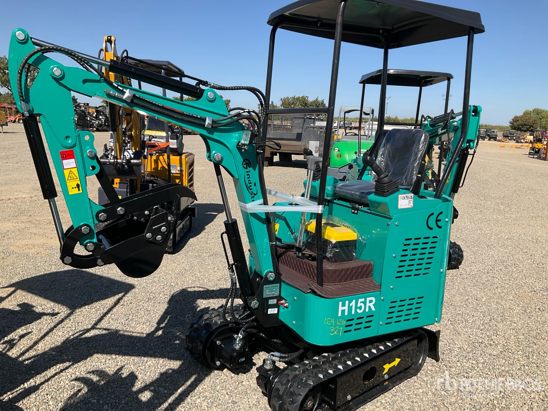2025 CFG H15R Mini Excavator (Unused)
