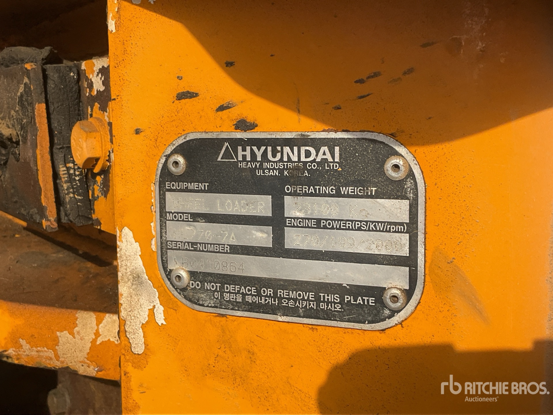 Hyundai HL770-9 Radlader