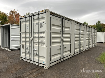 2025 40 ft High Cube Multi-Door حاويات تخزين