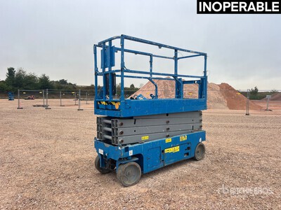 2019 Genie GS2632 Electric Nacelle Ciseau Electrique Hebebühne (Inoperable)