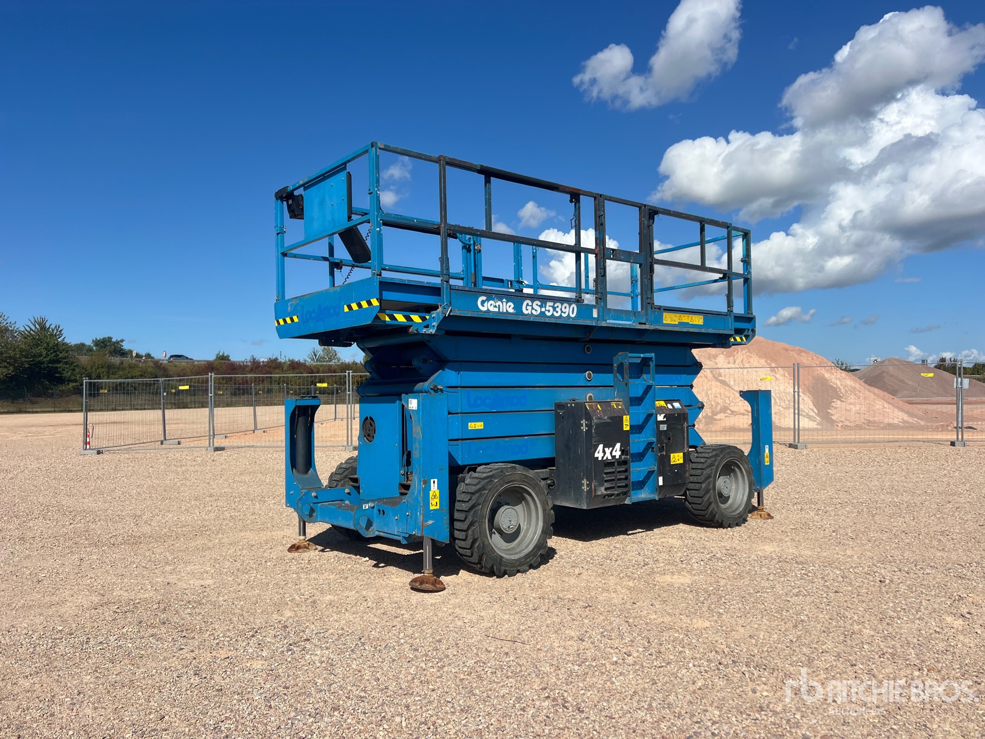 2019 Genie GS5390 4x4 Nacelle Ciseau Scissor Lift
