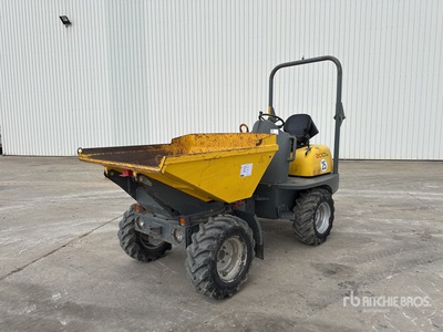 2018 Wacker Neuson 2001 2 t 4x4 Swivel Motobasculeur dumper