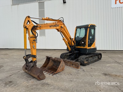2017 Hyundai R60CR-9A Mini-Pelle Mini escavatore