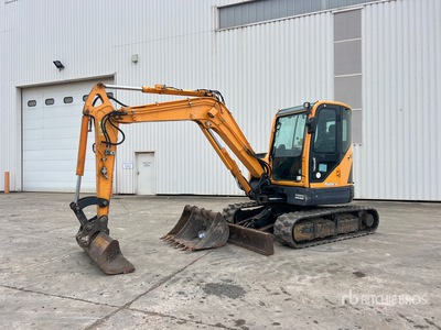2017 Hyundai R60CR-9A Mini-Pelle Mini escavatore