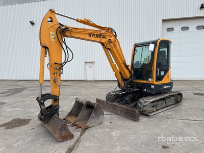 2017 Hyundai R60CR-9A Mini-Pelle Mini escavatore
