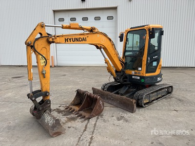 2018 Hyundai Robex35Z-9 Mini-Pelle Mini Excavator