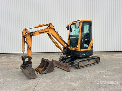 2018 Hyundai R25Z-9AK Mini-Pelle Mini Excavator