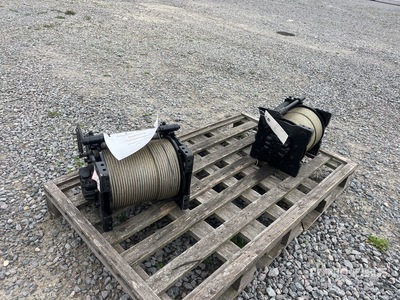Quantity of (2) Brevini BW1500L Winch - Fits Bauer RB8; RB 11 (Unused)