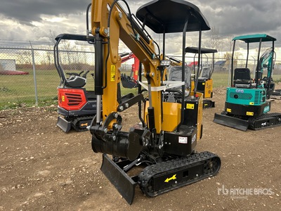 2025 CFG H12R Mini Excavator (Unused)