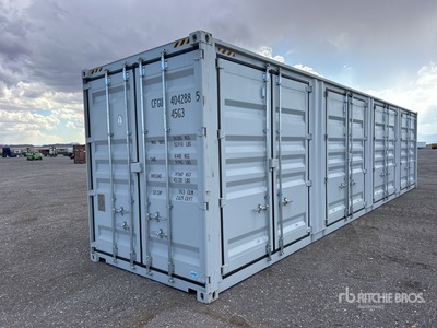 2025 40 ft High Cube Multi-Door حاويات تخزين
