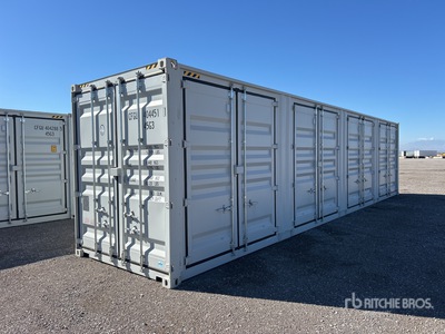 2025 40 ft High Cube Multi-Door Container per stoccaggio