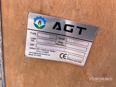 2025 AGT TCR650 Walk-Behind Scavatrincea (Unused)