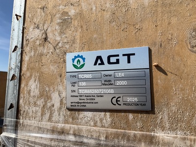 2025 AGT TCR650 Walk-Behind Grabenfräse (Unused)