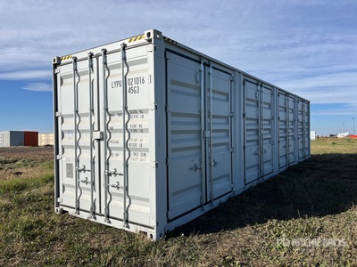 2025 40 ft High Cube Multi-Door حاويات تخزين