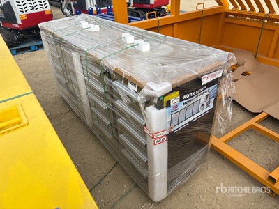 2025 Suihe 7FT-20D-01B 7 ft 4 in 20-Drawer Workbench (Unused)